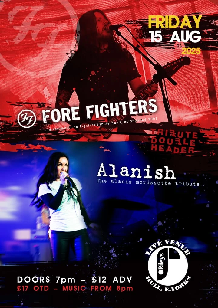 Fore Fighters & Alanis - double header tribute show